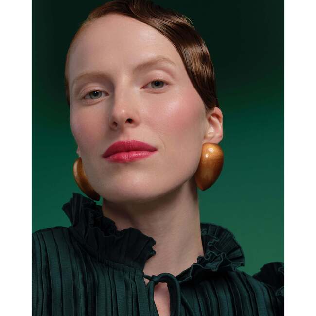 Juno Earrings in Molten Copper