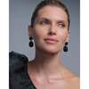 Clio Earrings in Black Dusk - Earrings - 2 - thumbnail