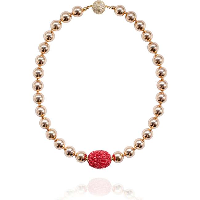 Cassia Necklace in Crimson Bloom