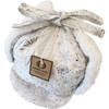Winter Tie Hat, Snowflake on White Foil - Hats - 6 - thumbnail