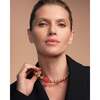 Cassia Necklace in Crimson Bloom - Necklaces - 3