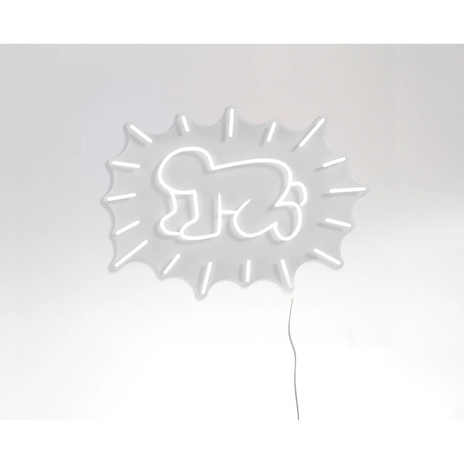 Radiant Baby, YP x Keith Haring, LED neon sign