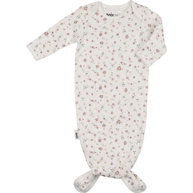 Pointelle Petals Sleep Sack, Ivory