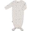 Pointelle Petals Sleep Sack, Ivory - Nightgowns - 1 - thumbnail