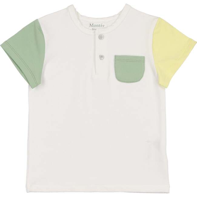 Sunshine Rainbows Boys Top, Sage