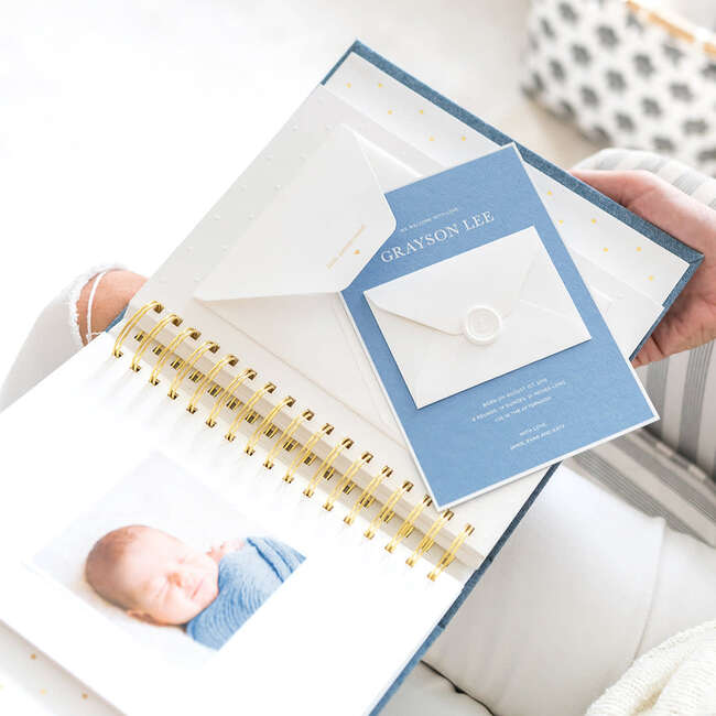 Baby Book, Chambray