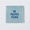 No Politics Please Disposable Cocktail Napkin - Tabletop - 1 - thumbnail