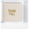 Thank Full Disposable Cocktail Napkin - Tabletop - 3