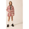 Holly Skort in Jazzberry Plaid - Skirts - 2 - thumbnail