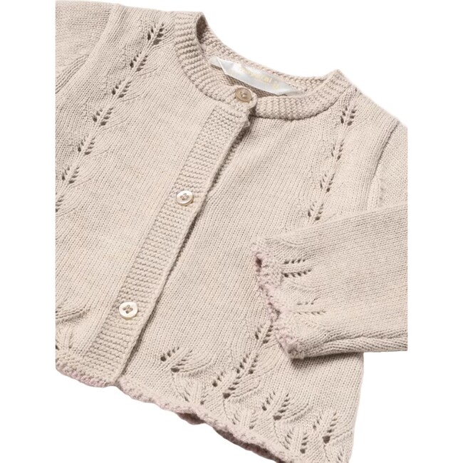 Newborn Girl 3 Piece Knit Set, Pink - Mixed Apparel Set - 3