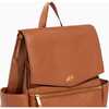 Mini Classic Diaper Bag II, Cognac - Diaper Bags - 3