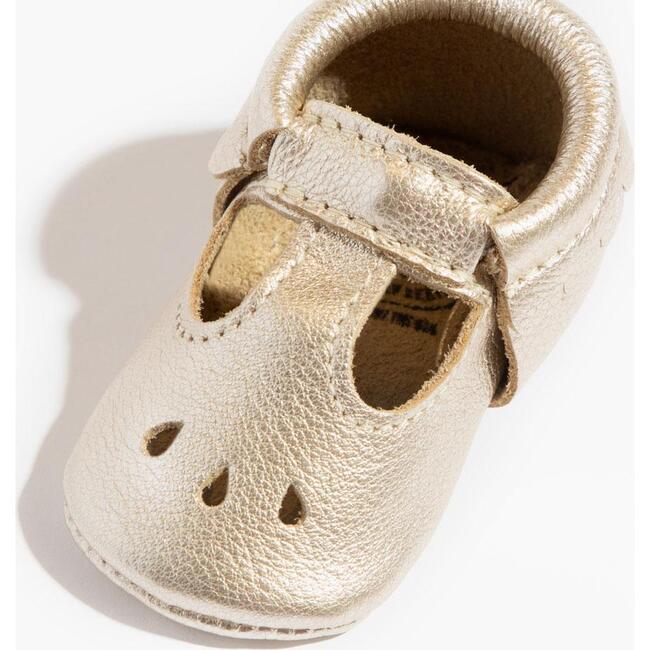 Mary Jane Baby Shoe Soft Sole, Platinum