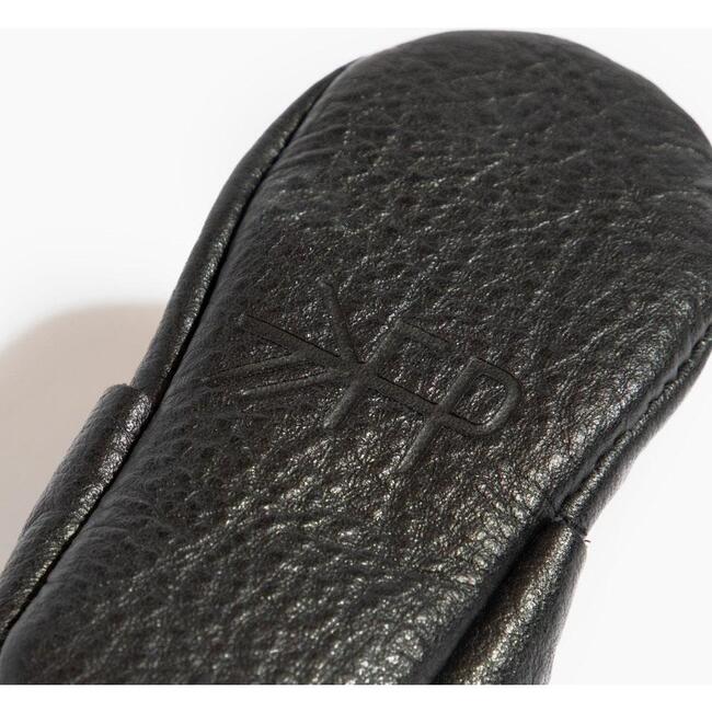 Mary Jane Baby Shoe Soft Sole, Ebony - Crib Shoes - 5