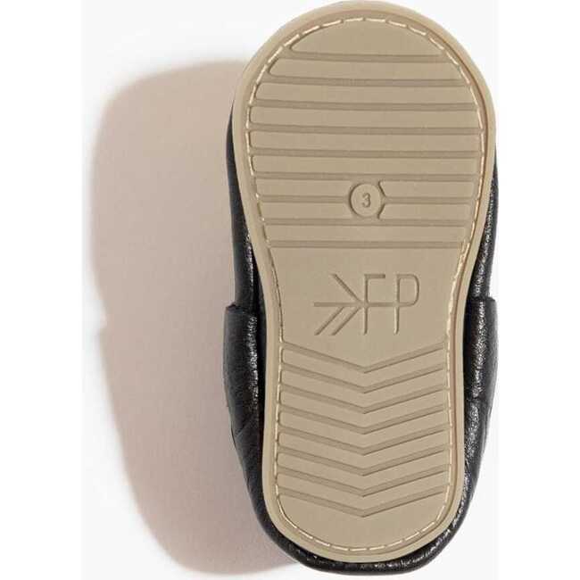 Mary Jane Baby Shoe Soft Sole, Ebony - Crib Shoes - 6