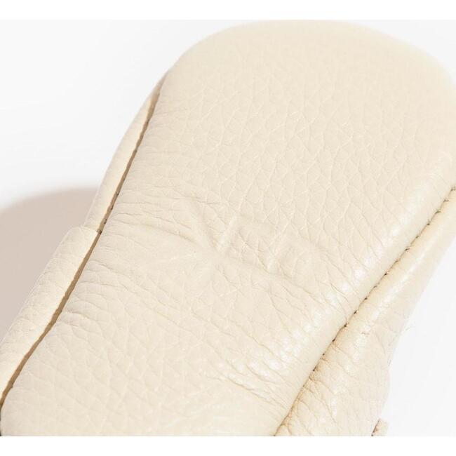 Mary Jane Baby Shoe Hard Sole, Birch - Crib Shoes - 5