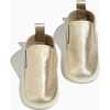 Slip On Baby Shoe Soft Sole, Platinum - Crib Shoes - 1 - thumbnail
