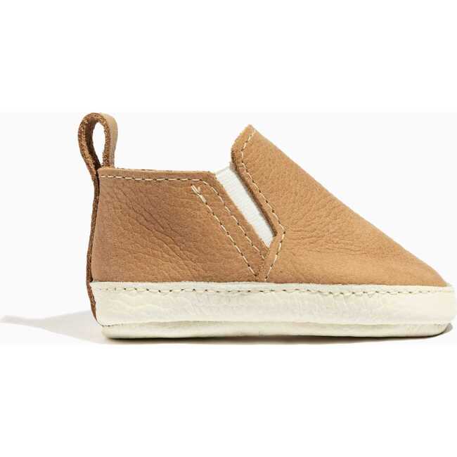 Slip On Baby Shoe Soft Sole, Weathered Brown - Crib Shoes - 3