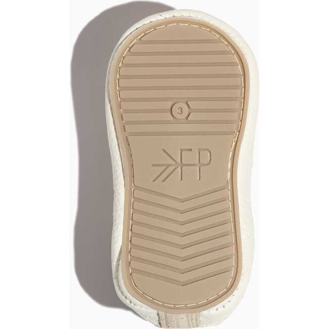 Slip On Baby Shoe Soft Sole, Oat Ribbed - Crib Shoes - 5