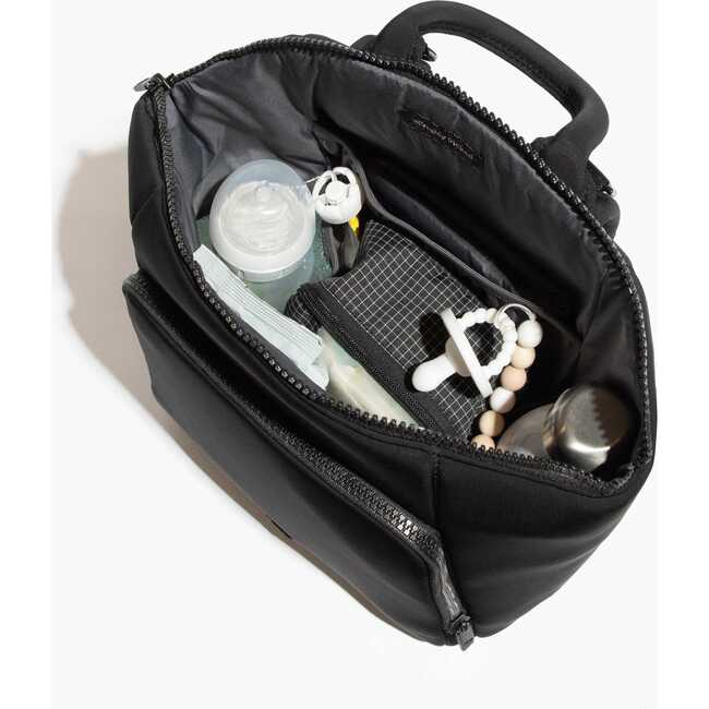 Seoul Diaper Bag II, Ebony - Diaper Bags - 7
