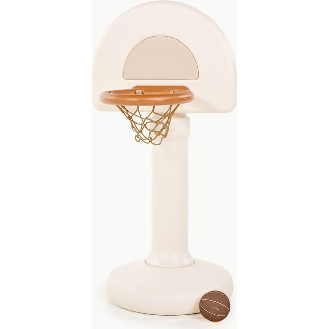 Standing Basketball Hoop, Ivory