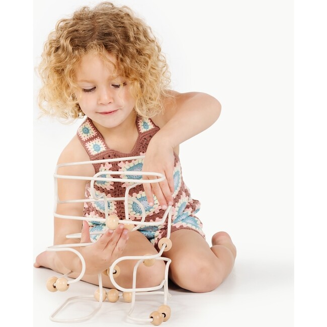 Large Bead Maze, Ivory