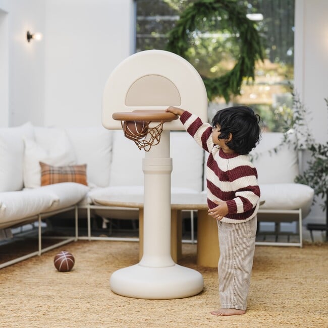 Standing Basketball Hoop, Ivory - Games - 4