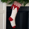 Zig Zag Elf Cuff Stocking - Stockings - 2 - thumbnail