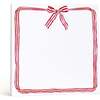 Red Ribbon Candy Square Notepad - Paper Goods - 1 - thumbnail
