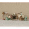 Fireplace, Mouse - Off white - Doll Accessories - 2