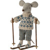 Winter Mouse with Ski Set, Dad - Dolls - 1 - thumbnail