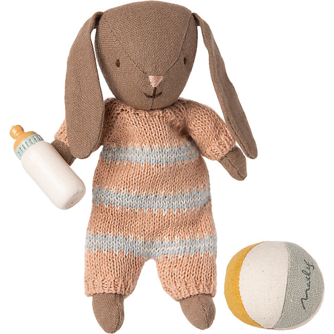 Bunny set, Micro - Brown - Dusty rose