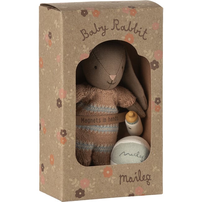 Bunny set, Micro - Brown - Dusty rose - Dolls - 3