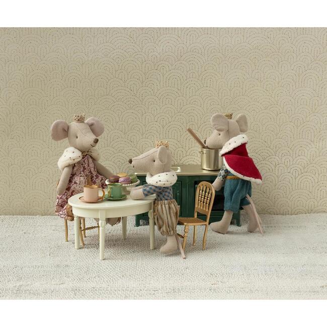 Gold Chair, Mouse - Doll Accessories - 3