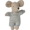 Baby mouse in carry cot - Blue - Dolls - 3 - thumbnail