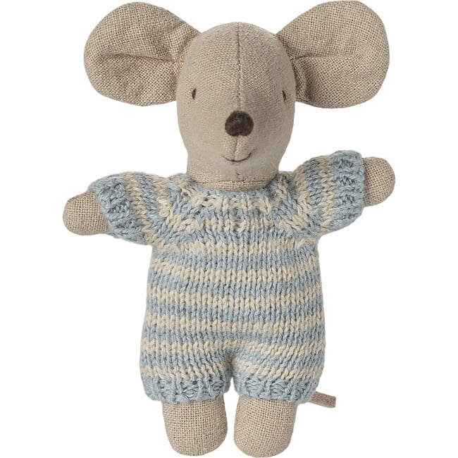 Baby mouse in carry cot - Blue - Dolls - 4