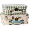 Suitcase set, 2 pcs - Pony - Storage - 1 - thumbnail