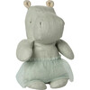 Hippo w. skirt, Small - Mint - Plush - 2