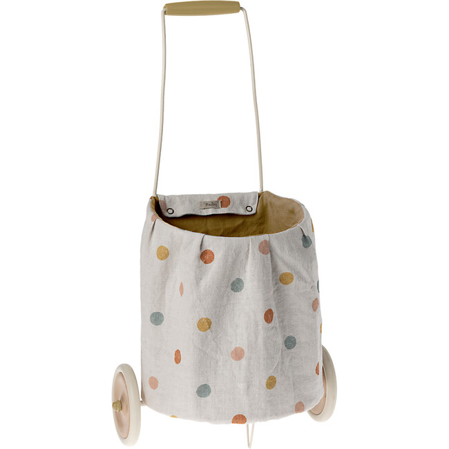 Trolley, Multi dots - Yellow