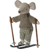 Winter Mouse with Ski Set, Big Brother - Dolls - 1 - thumbnail