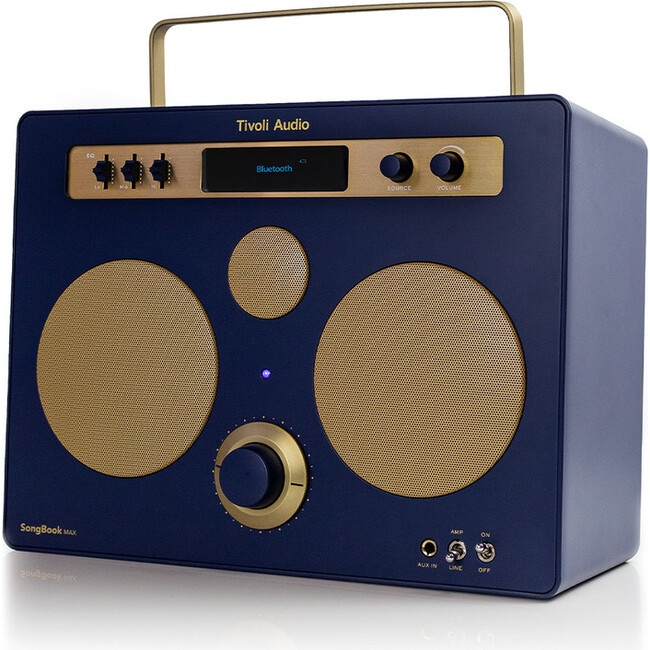 SongBook MAX Speaker, Blue/Gold - Speakers - 3