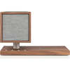 Revive Speaker, Walnut/Grey - Speakers - 1 - thumbnail