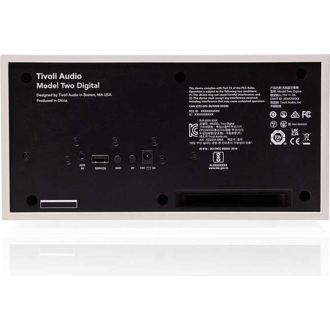 Model Two Digital Speaker, White/Silver - Speakers - 4