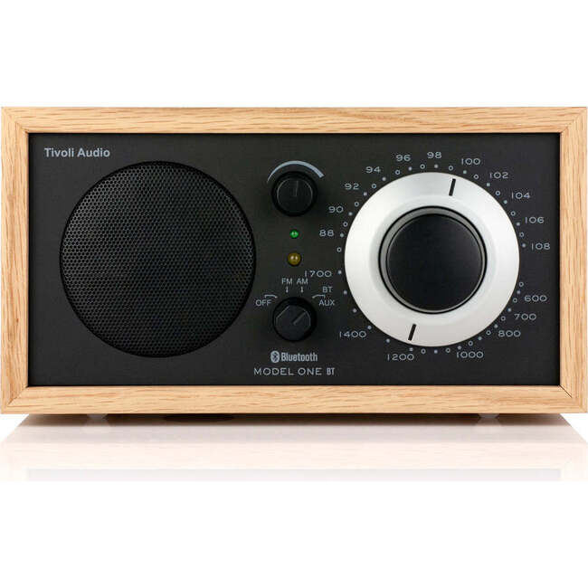 Model One BT Speaker, Oak/Black/Black