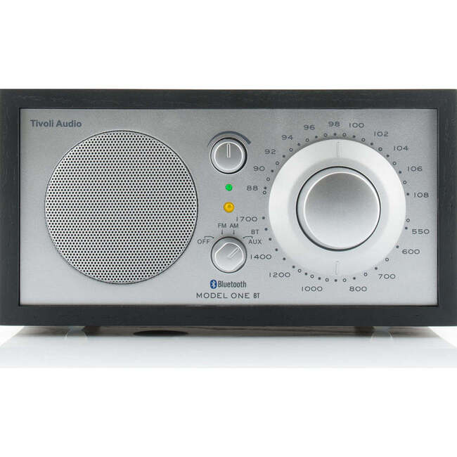 Model One BT Speaker, Black Ash/Silver