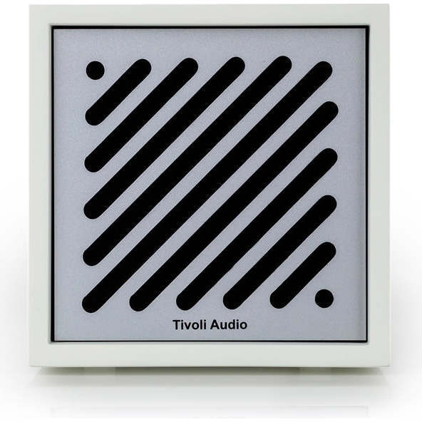 Boutique Speaker, White/Silver