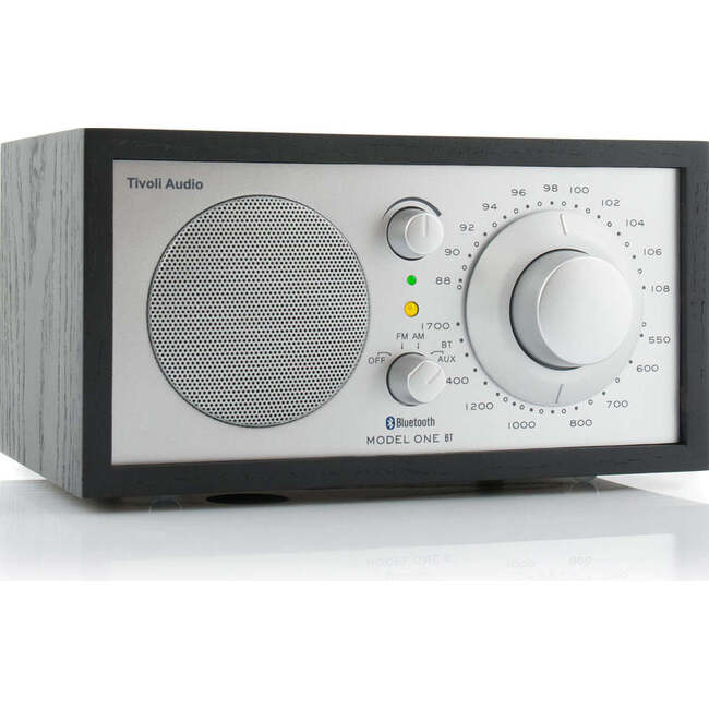 Model One BT Speaker, Black Ash/Silver
