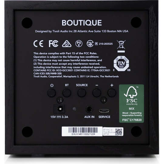 Boutique Speaker, Black/Black - Speakers - 5