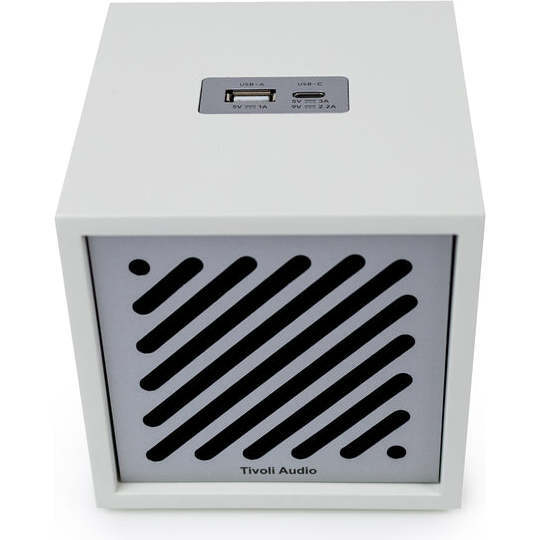 Boutique Speaker, White/Silver - Speakers - 4