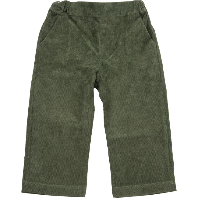 Corduroy Pants, Forest Green