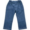 Corduroy Pants, Steel Blue - Pants - 1 - thumbnail